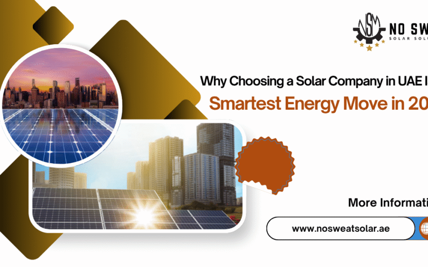 Blue Modern Air Conditioning Solutions Facebook Ad solar company in UAE