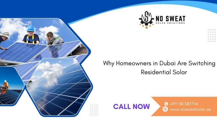 residential solar in Dubai
