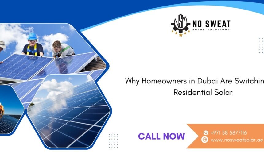 residential solar in Dubai