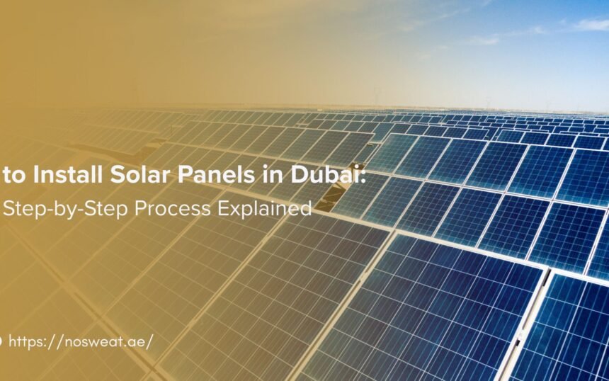 Solar Companies Dubai by No Sweat Solar